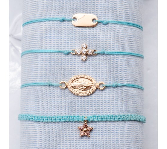 BEST - BRACELET FIL TURQUOISE CLAIR...