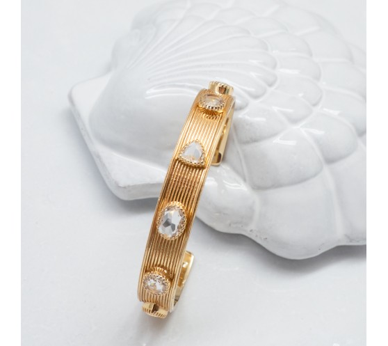 JONC - LONDON CUFF - CRISTAL