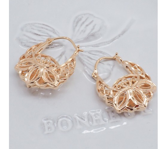 BINGO - BOUCLES D'OREILLES PANIER