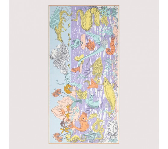 ÉTOLE EN COTON - FANTASTIQUE - PASTEL