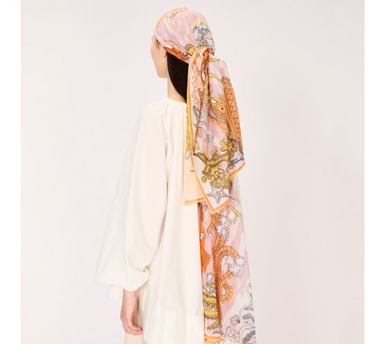 ÉTOLE EN COTON - FANTASTIQUE - POWDER