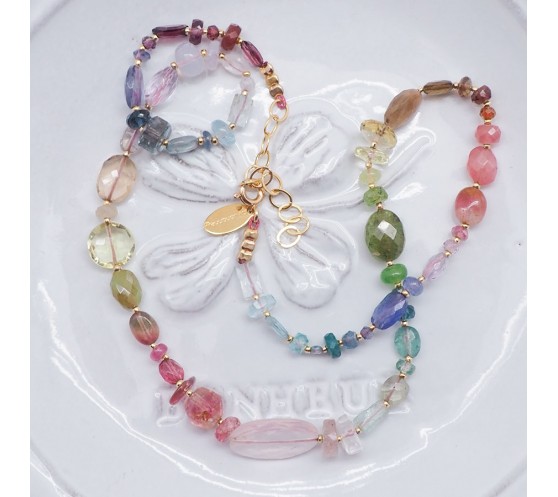 MIAMI - COLLIER ARC-EN-CIEL DE...
