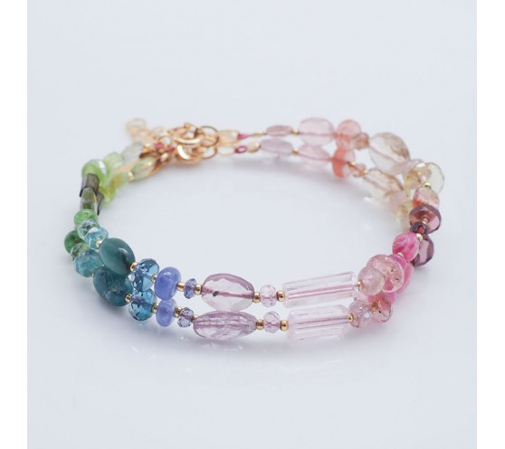 MIAMI - BRACELET ARC-EN-CIEL DE...