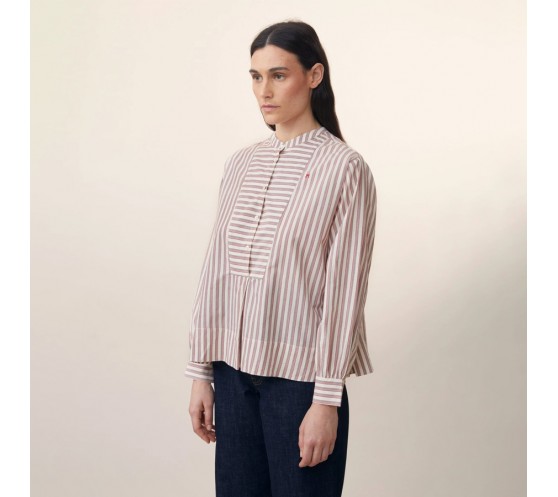 CHEMISE - 778 - COLOMBE - HIBOU NATURAL