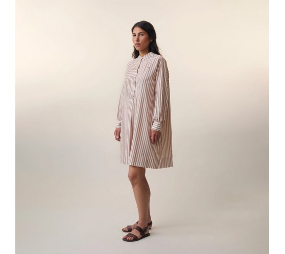 ROBE - 784 - MARTINE - HIBOU NATURAL