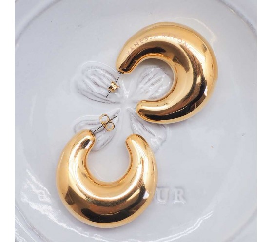 BOUCLES D'OREILLES SUPER MOON - GOLD