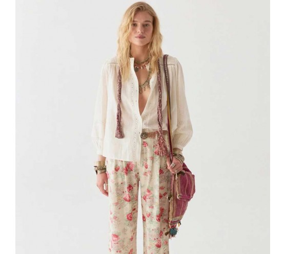 BLOUSE COLETTE - IVORY